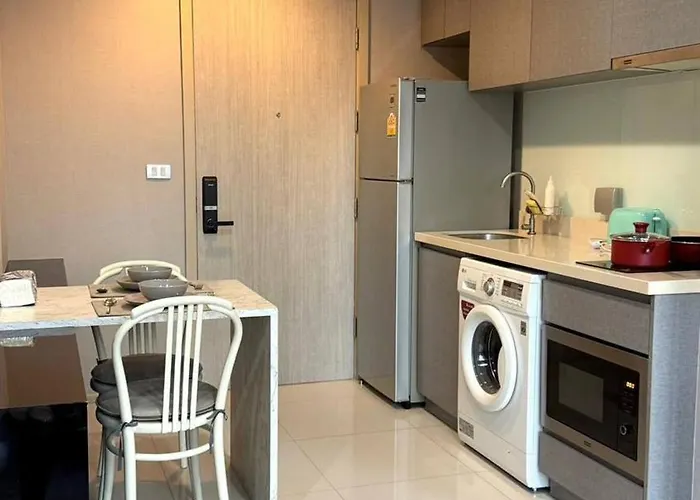 Luxurious 1-bedroom Near Bts Thonglor, 公寓 曼谷